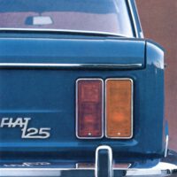 FIAT 125 (1968) tail lights