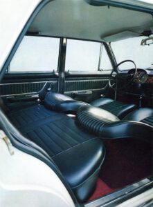 FIAT 125 (1968) reclining seats