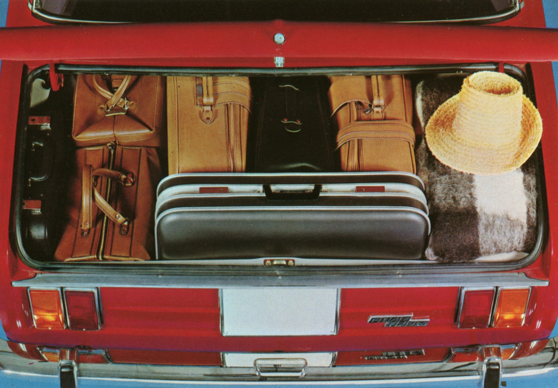 FIAT 125 Special (1969) coffre