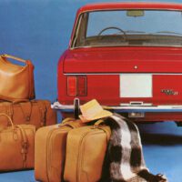 FIAT 125 Special (1969) with luggage