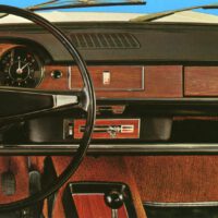 FIAT 125 (1969) tableau de bord