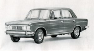 FIAT 125 Special (1969) en diagonale de l'avant
