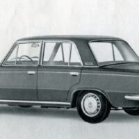 FIAT 125 (1970) en diagonale par derrière